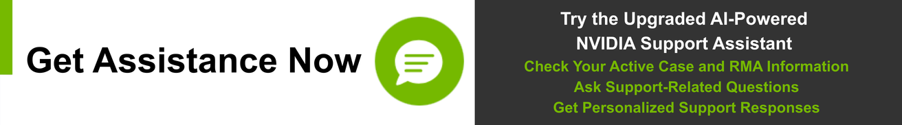 NVIDIA Enterprise Support Portal | Home