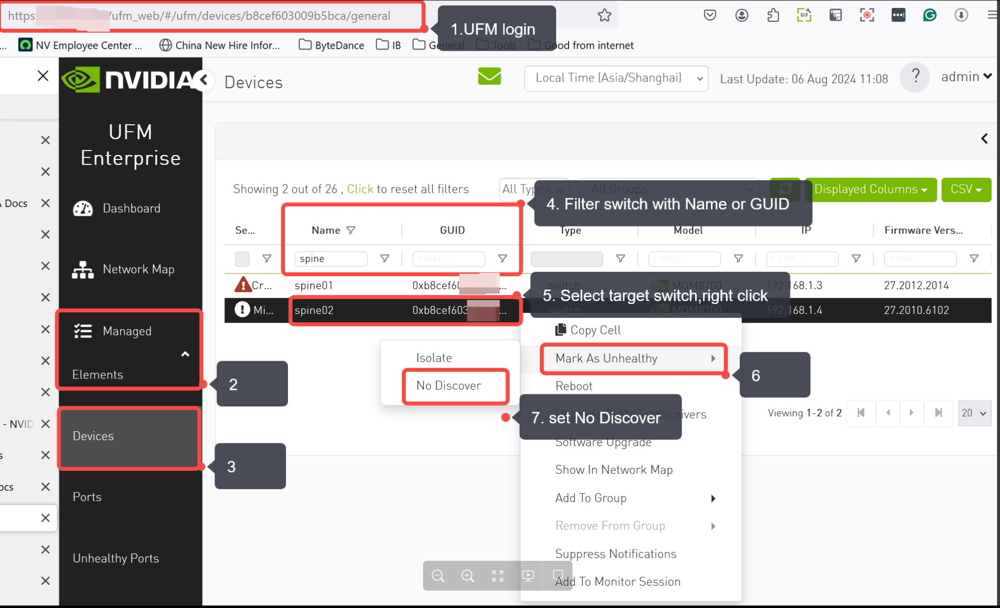NVIDIA Enterprise Support Portal | How to Replace the IB Switches in ...