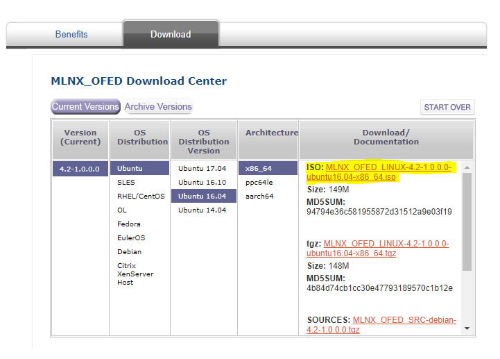 NVIDIA Enterprise Support Portal | How to Install Mellanox OFED on ...