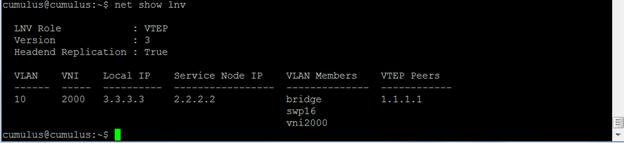 NVIDIA Enterprise Support Portal | HowTo Configure LNV VXLAN on Cumulus ...