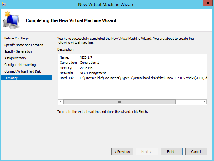 NVIDIA Enterprise Support Portal | HowTo Install NEO as a VM over Hyper ...