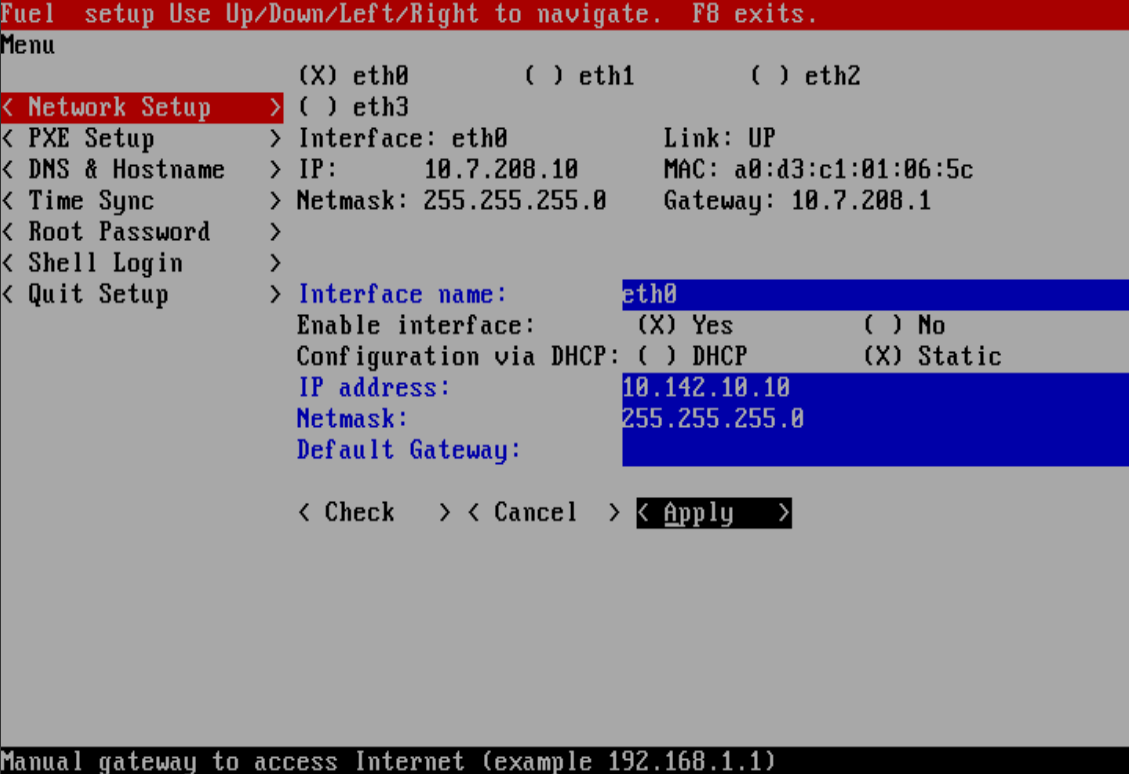 NVIDIA Enterprise Support Portal | HowTo Install Mirantis Fuel 4.1 ...