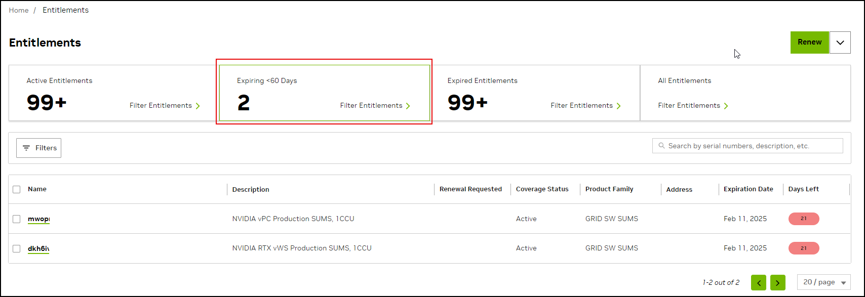 NVIDIA Enterprise Support Portal | NVIDIA Enterprise Support Portal ...