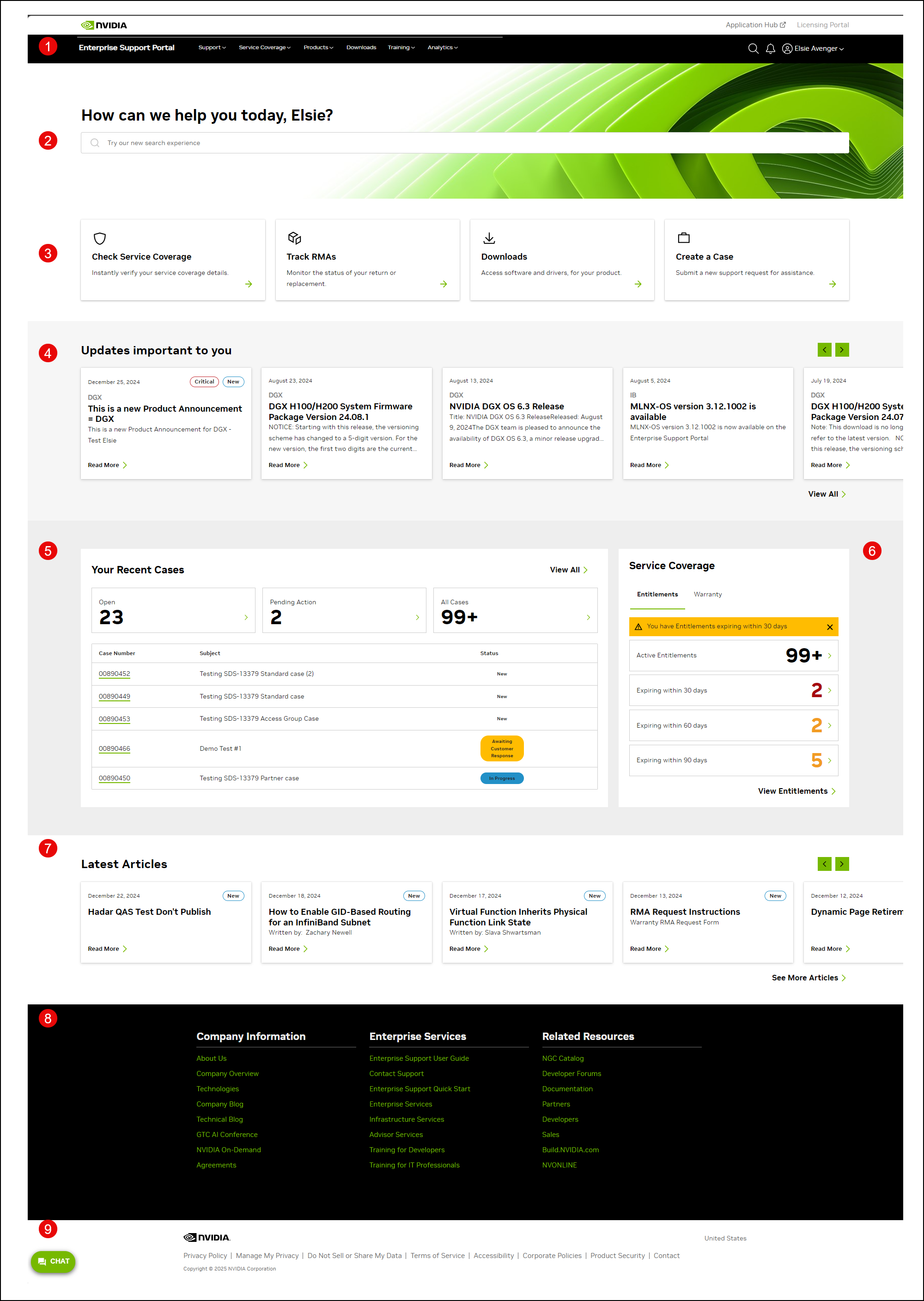 NVIDIA Enterprise Support Portal | NVIDIA Enterprise Support Portal ...