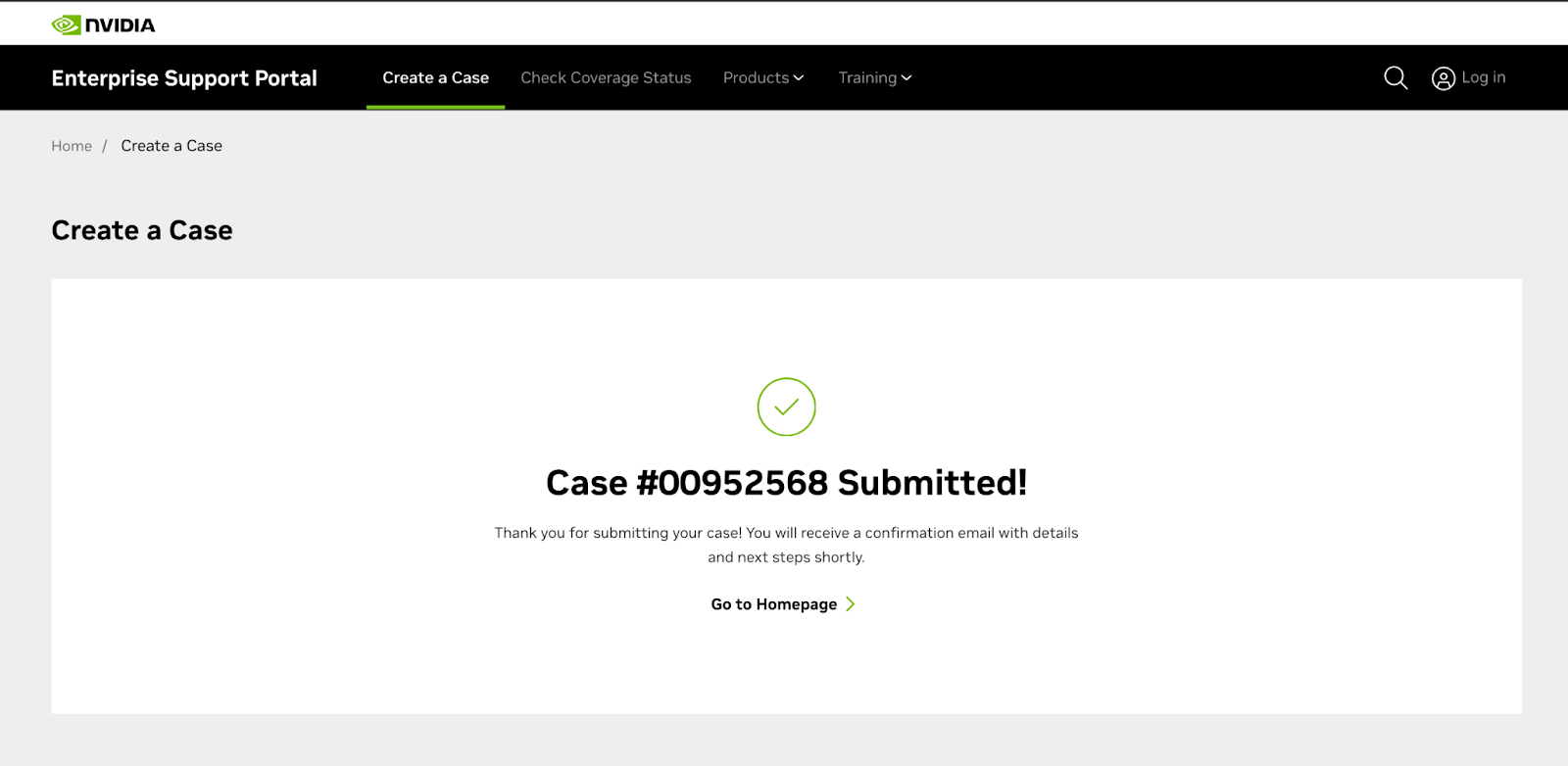 NVIDIA Enterprise Support Portal | RMA Portal User Guide
