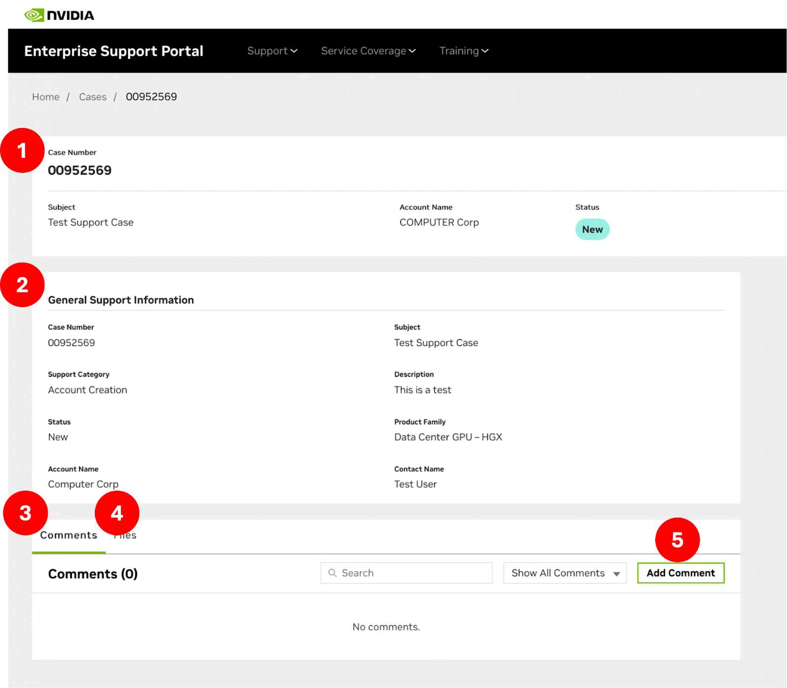 NVIDIA Enterprise Support Portal | RMA Portal User Guide