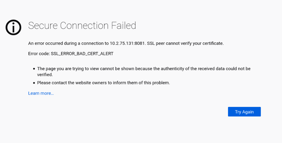 NVIDIA Enterprise Support Portal | Firefox issue – Secure Connection Failed